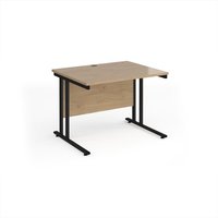 Click to view product details and reviews for Maestro 25 Straight Desk 1000mm X 800mm Black Cantilever Leg Frame Kendal Oak Top. Click to view product details and reviews for Maestro 25 Straight Desk 1000mm X 800mm Black Cantilever Leg Frame Kendal Oak Top.