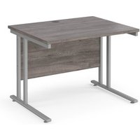 Click to view product details and reviews for Maestro 25 Straight Desk 1000mm X 800mm Silver Cantilever Leg Frame Grey Oak Top. Click to view product details and reviews for Maestro 25 Straight Desk 1000mm X 800mm Silver Cantilever Leg Frame Grey Oak Top.