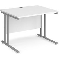 Click to view product details and reviews for Office Desk 1000mm Rectangular Desk With Cantilever Leg White Tops With Silver Frames 800mm Depth Maestro 25. Click to view product details and reviews for Office Desk 1000mm Rectangular Desk With Cantilever Leg White Tops With Silver Frames 800mm Depth Maestro 25.