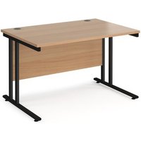 Click to view product details and reviews for Office Desk 1200mm Rectangular Desk With Cantilever Leg Beech Tops With Black Frames 800mm Depth Maestro 25. Click to view product details and reviews for Office Desk 1200mm Rectangular Desk With Cantilever Leg Beech Tops With Black Frames 800mm Depth Maestro 25.