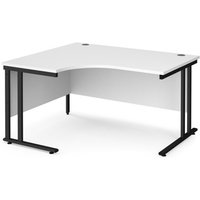 Click to view product details and reviews for Office Desk Left Hand Corner Desk 1400mm White Top With Black Frame 1200mm Depth Maestro 25 Mc14elkwh. Click to view product details and reviews for Office Desk Left Hand Corner Desk 1400mm White Top With Black Frame 1200mm Depth Maestro 25 Mc14elkwh.