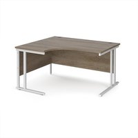 Click to view product details and reviews for Maestro 25 Left Hand Ergonomic Desk 1400mm Wide White Cantilever Leg Frame Nebraska Oak Top. Click to view product details and reviews for Maestro 25 Left Hand Ergonomic Desk 1400mm Wide White Cantilever Leg Frame Nebraska Oak Top.