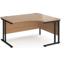 Click to view product details and reviews for Office Desk Right Hand Corner Desk 1400mm Beech Top With Black Frame 1200mm Depth Maestro 25 Mc14erkb. Click to view product details and reviews for Office Desk Right Hand Corner Desk 1400mm Beech Top With Black Frame 1200mm Depth Maestro 25 Mc14erkb.
