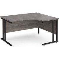 Click to view product details and reviews for Office Desk Right Hand Ergonomic Corner Desk 1400mm Grey Oak Top With Black Cantilever Frame Maestro 25 Mc14erkgo. Click to view product details and reviews for Office Desk Right Hand Ergonomic Corner Desk 1400mm Grey Oak Top With Black Cantilever Frame Maestro 25 Mc14erkgo.