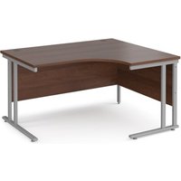 Click to view product details and reviews for Office Desk Right Hand Corner Desk 1400mm Walnut Top With Silver Frame 1200mm Depth Maestro 25 Mc14ersw. Click to view product details and reviews for Office Desk Right Hand Corner Desk 1400mm Walnut Top With Silver Frame 1200mm Depth Maestro 25 Mc14ersw.