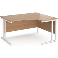 Click to view product details and reviews for Office Desk Right Hand Corner Desk 1400mm Beech Top With White Frame 1200mm Depth Maestro 25 Mc14erwhb. Click to view product details and reviews for Office Desk Right Hand Corner Desk 1400mm Beech Top With White Frame 1200mm Depth Maestro 25 Mc14erwhb.
