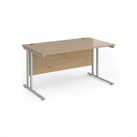 Click to view product details and reviews for Maestro 25 Straight Desk 1400mm X 800mm Silver Cantilever Leg Frame Kendal Oak Top. Click to view product details and reviews for Maestro 25 Straight Desk 1400mm X 800mm Silver Cantilever Leg Frame Kendal Oak Top.