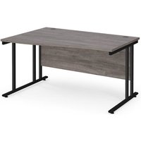 Click to view product details and reviews for Maestro 25 Left Hand Wave Desk 1400mm Wide Black Cantilever Leg Frame Grey Oak Top. Click to view product details and reviews for Maestro 25 Left Hand Wave Desk 1400mm Wide Black Cantilever Leg Frame Grey Oak Top.