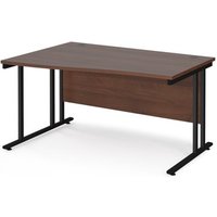 Click to view product details and reviews for Office Desk Left Hand Wave Desk 1400mm Walnut Top With Black Frame Maestro 25 Mc14wlkw. Click to view product details and reviews for Office Desk Left Hand Wave Desk 1400mm Walnut Top With Black Frame Maestro 25 Mc14wlkw.