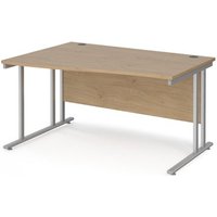 Click to view product details and reviews for Maestro 25 Left Hand Wave Desk 1400mm Wide Silver Cantilever Leg Frame Kendal Oak Top. Click to view product details and reviews for Maestro 25 Left Hand Wave Desk 1400mm Wide Silver Cantilever Leg Frame Kendal Oak Top.