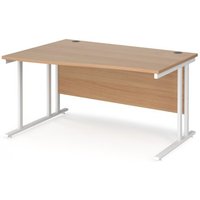 Click to view product details and reviews for Office Desk Left Hand Wave Desk 1400mm Beech Top With White Frame Maestro 25 Mc14wlwhb. Click to view product details and reviews for Office Desk Left Hand Wave Desk 1400mm Beech Top With White Frame Maestro 25 Mc14wlwhb.