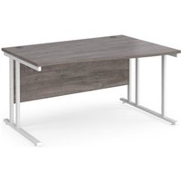 Click to view product details and reviews for Maestro 25 Right Hand Wave Desk 1400mm Wide White Cantilever Leg Frame Grey Oak Top. Click to view product details and reviews for Maestro 25 Right Hand Wave Desk 1400mm Wide White Cantilever Leg Frame Grey Oak Top.