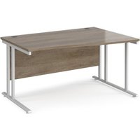 Click to view product details and reviews for Maestro 25 Right Hand Wave Desk 1400mm Wide White Cantilever Leg Frame Nebraska Oak Top. Click to view product details and reviews for Maestro 25 Right Hand Wave Desk 1400mm Wide White Cantilever Leg Frame Nebraska Oak Top.