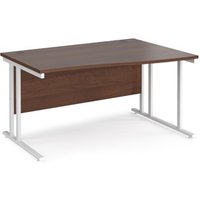 Click to view product details and reviews for Office Desk Right Hand Wave Desk 1400mm Walnut Top With White Frame Maestro 25 Mc14wrwhw. Click to view product details and reviews for Office Desk Right Hand Wave Desk 1400mm Walnut Top With White Frame Maestro 25 Mc14wrwhw.