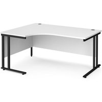 Click to view product details and reviews for Office Desk Left Hand Corner Desk 1600mm White Top With Black Frame 1200mm Depth Maestro 25 Mc16elkwh. Click to view product details and reviews for Office Desk Left Hand Corner Desk 1600mm White Top With Black Frame 1200mm Depth Maestro 25 Mc16elkwh.