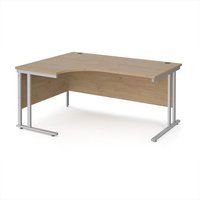 Click to view product details and reviews for Maestro 25 Left Hand Ergonomic Desk 1600mm Wide Silver Cantilever Leg Frame Kendal Oak Top. Click to view product details and reviews for Maestro 25 Left Hand Ergonomic Desk 1600mm Wide Silver Cantilever Leg Frame Kendal Oak Top.