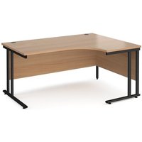 Click to view product details and reviews for Office Desk Right Hand Corner Desk 1600mm Beech Top With Black Frame 1200mm Depth Maestro 25 Mc16erkb. Click to view product details and reviews for Office Desk Right Hand Corner Desk 1600mm Beech Top With Black Frame 1200mm Depth Maestro 25 Mc16erkb.