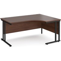 Click to view product details and reviews for Office Desk Right Hand Corner Desk 1600mm Walnut Top With Black Frame 1200mm Depth Maestro 25 Mc16erkw. Click to view product details and reviews for Office Desk Right Hand Corner Desk 1600mm Walnut Top With Black Frame 1200mm Depth Maestro 25 Mc16erkw.