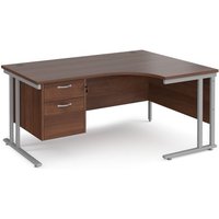 Click to view product details and reviews for Office Desk Right Hand Corner Desk 1600mm With Pedestal Walnut Top With Silver Frame 1200mm Depth Maestro 25 Mc16erp2sw. Click to view product details and reviews for Office Desk Right Hand Corner Desk 1600mm With Pedestal Walnut Top With Silver Frame 1200mm Depth Maestro 25 Mc16erp2sw.