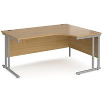 Click to view product details and reviews for Office Desk Right Hand Corner Desk 1600mm Oak Top With Silver Frame 1200mm Depth Maestro 25 Mc16erso. Click to view product details and reviews for Office Desk Right Hand Corner Desk 1600mm Oak Top With Silver Frame 1200mm Depth Maestro 25 Mc16erso.