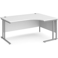 Click to view product details and reviews for Office Desk Right Hand Corner Desk 1600mm White Top With Silver Frame 1200mm Depth Maestro 25 Mc16erswh. Click to view product details and reviews for Office Desk Right Hand Corner Desk 1600mm White Top With Silver Frame 1200mm Depth Maestro 25 Mc16erswh.