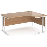 Click to view product details and reviews for Office Desk Right Hand Corner Desk 1600mm Beech Top With White Frame 1200mm Depth Maestro 25 Mc16erwhb. Click to view product details and reviews for Office Desk Right Hand Corner Desk 1600mm Beech Top With White Frame 1200mm Depth Maestro 25 Mc16erwhb.