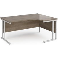 Click to view product details and reviews for Maestro 25 Right Hand Ergonomic Desk 1600mm Wide White Cantilever Leg Frame Nebraska Oak Top. Click to view product details and reviews for Maestro 25 Right Hand Ergonomic Desk 1600mm Wide White Cantilever Leg Frame Nebraska Oak Top.