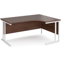 Click to view product details and reviews for Office Desk Right Hand Corner Desk 1600mm Walnut Top With White Frame 1200mm Depth Maestro 25 Mc16erwhw. Click to view product details and reviews for Office Desk Right Hand Corner Desk 1600mm Walnut Top With White Frame 1200mm Depth Maestro 25 Mc16erwhw.