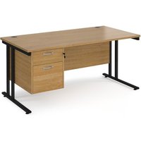 Click to view product details and reviews for Office Desk Rectangular Desk 1600mm With Pedestal Oak Top With Black Frame 800mm Depth Maestro 25 Mc16p2ko. Click to view product details and reviews for Office Desk Rectangular Desk 1600mm With Pedestal Oak Top With Black Frame 800mm Depth Maestro 25 Mc16p2ko.