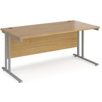 Click to view product details and reviews for Office Desk Rectangular Desk 1600mm Oak Top With Silver Cantilever Frame Maestro 25 Mc16so. Click to view product details and reviews for Office Desk Rectangular Desk 1600mm Oak Top With Silver Cantilever Frame Maestro 25 Mc16so.