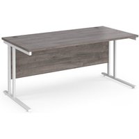 Click to view product details and reviews for Maestro 25 Straight Desk 1600mm X 800mm White Cantilever Leg Frame Grey Oak Top. Click to view product details and reviews for Maestro 25 Straight Desk 1600mm X 800mm White Cantilever Leg Frame Grey Oak Top.
