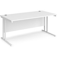 Click to view product details and reviews for Office Desk 1600mm Rectangular Desk With Cantilever Leg White Tops With White Frames 800mm Depth Maestro 25 Mc16whwh. Click to view product details and reviews for Office Desk 1600mm Rectangular Desk With Cantilever Leg White Tops With White Frames 800mm Depth Maestro 25 Mc16whwh.