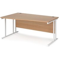 Click to view product details and reviews for Office Desk Left Hand Wave Desk 1600mm Beech Top With White Frame Maestro 25 Mc16wlwhb. Click to view product details and reviews for Office Desk Left Hand Wave Desk 1600mm Beech Top With White Frame Maestro 25 Mc16wlwhb.