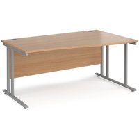 Click to view product details and reviews for Office Desk Right Hand Wave Desk 1600mm Beech Top With Silver Frame Maestro 25 Mc16wrsb. Click to view product details and reviews for Office Desk Right Hand Wave Desk 1600mm Beech Top With Silver Frame Maestro 25 Mc16wrsb.