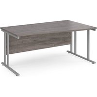 Click to view product details and reviews for Maestro 25 Right Hand Wave Desk 1600mm Wide Silver Cantilever Leg Frame Grey Oak Top. Click to view product details and reviews for Maestro 25 Right Hand Wave Desk 1600mm Wide Silver Cantilever Leg Frame Grey Oak Top.