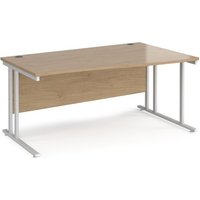 Click to view product details and reviews for Maestro 25 Right Hand Wave Desk 1600mm Wide White Cantilever Leg Frame Kendal Oak Top. Click to view product details and reviews for Maestro 25 Right Hand Wave Desk 1600mm Wide White Cantilever Leg Frame Kendal Oak Top.