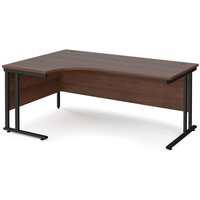 Click to view product details and reviews for Office Desk Left Hand Corner Desk 1800mm Walnut Top With Black Frame 1200mm Depth Maestro 25 Mc18elkw. Click to view product details and reviews for Office Desk Left Hand Corner Desk 1800mm Walnut Top With Black Frame 1200mm Depth Maestro 25 Mc18elkw.