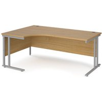 Click to view product details and reviews for Office Desk Left Hand Corner Desk 1800mm Oak Top With Silver Frame 1200mm Depth Maestro 25 Mc18elso. Click to view product details and reviews for Office Desk Left Hand Corner Desk 1800mm Oak Top With Silver Frame 1200mm Depth Maestro 25 Mc18elso.