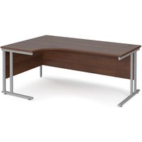 Click to view product details and reviews for Office Desk Left Hand Corner Desk 1800mm Walnut Top With Silver Frame 1200mm Depth Maestro 25 Mc18elsw. Click to view product details and reviews for Office Desk Left Hand Corner Desk 1800mm Walnut Top With Silver Frame 1200mm Depth Maestro 25 Mc18elsw.