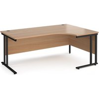 Click to view product details and reviews for Office Desk Right Hand Corner Desk 1800mm Beech Top With Black Frame 1200mm Depth Maestro 25 Mc18erkb. Click to view product details and reviews for Office Desk Right Hand Corner Desk 1800mm Beech Top With Black Frame 1200mm Depth Maestro 25 Mc18erkb.