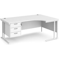 Click to view product details and reviews for Office Desk Right Hand Corner Desk 1800mm With Pedestal White Top With White Frame 1200mm Depth Maestro 25 Mc18erp3whwh. Click to view product details and reviews for Office Desk Right Hand Corner Desk 1800mm With Pedestal White Top With White Frame 1200mm Depth Maestro 25 Mc18erp3whwh.