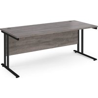 Click to view product details and reviews for Office Desk 1800mm Rectangular Desk With Cantilever Leg Grey Oak Tops With Black Frames Maestro 25. Click to view product details and reviews for Office Desk 1800mm Rectangular Desk With Cantilever Leg Grey Oak Tops With Black Frames Maestro 25.