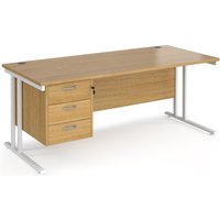 Click to view product details and reviews for Office Desk Rectangular Desk 1800mm With Pedestal Oak Top With White Frame 800mm Depth Maestro 25 Mc18p3who. Click to view product details and reviews for Office Desk Rectangular Desk 1800mm With Pedestal Oak Top With White Frame 800mm Depth Maestro 25 Mc18p3who.