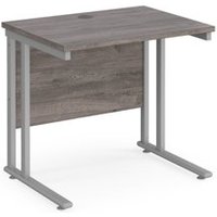 Click to view product details and reviews for Maestro 25 Straight Desk 800mm X 600mm Silver Cantilever Leg Frame Grey Oak Top. Click to view product details and reviews for Maestro 25 Straight Desk 800mm X 600mm Silver Cantilever Leg Frame Grey Oak Top.