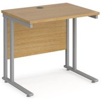 Click to view product details and reviews for Maestro 25 Straight Desk 800mm X 600mm Silver Cantilever Leg Frame Oak Top. Click to view product details and reviews for Maestro 25 Straight Desk 800mm X 600mm Silver Cantilever Leg Frame Oak Top.