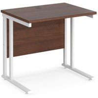 Click to view product details and reviews for Maestro 25 Straight Desk 800mm X 600mm White Cantilever Leg Frame Walnut Top. Click to view product details and reviews for Maestro 25 Straight Desk 800mm X 600mm White Cantilever Leg Frame Walnut Top.