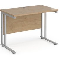 Click to view product details and reviews for Maestro 25 Straight Desk 1000mm X 600mm Silver Cantilever Leg Frame Kendal Oak Top. Click to view product details and reviews for Maestro 25 Straight Desk 1000mm X 600mm Silver Cantilever Leg Frame Kendal Oak Top.