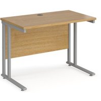 Click to view product details and reviews for Office Desk 1000mm Rectangular Desk With Cantilever Leg Oak Tops With Silver Frames 600mm Depth Maestro 25. Click to view product details and reviews for Office Desk 1000mm Rectangular Desk With Cantilever Leg Oak Tops With Silver Frames 600mm Depth Maestro 25.