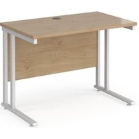Click to view product details and reviews for Maestro 25 Straight Desk 1000mm X 600mm White Cantilever Leg Frame Kendal Oak Top. Click to view product details and reviews for Maestro 25 Straight Desk 1000mm X 600mm White Cantilever Leg Frame Kendal Oak Top.