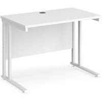 Click to view product details and reviews for Office Desk 1000mm Rectangular Desk With Cantilever Leg White Tops With White Frames 600mm Depth Maestro 25 Mc610whwh. Click to view product details and reviews for Office Desk 1000mm Rectangular Desk With Cantilever Leg White Tops With White Frames 600mm Depth Maestro 25 Mc610whwh.